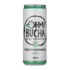 Drink Kombučia apple flavor, 350 ml